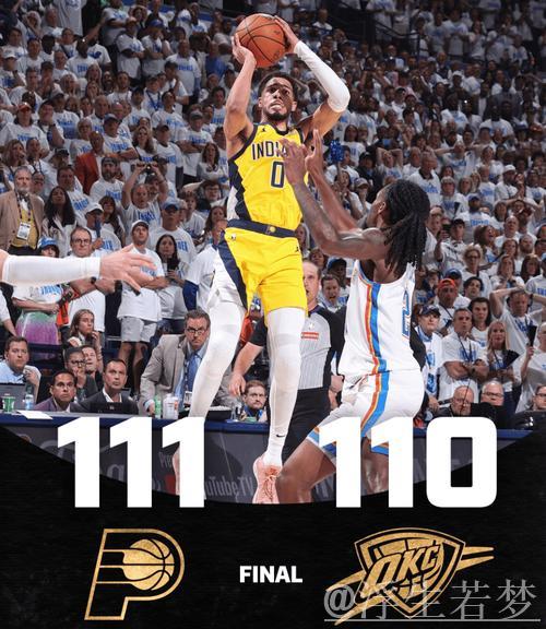 6月12日总决赛：步行者对决雷霆 哈利伯顿精彩表现